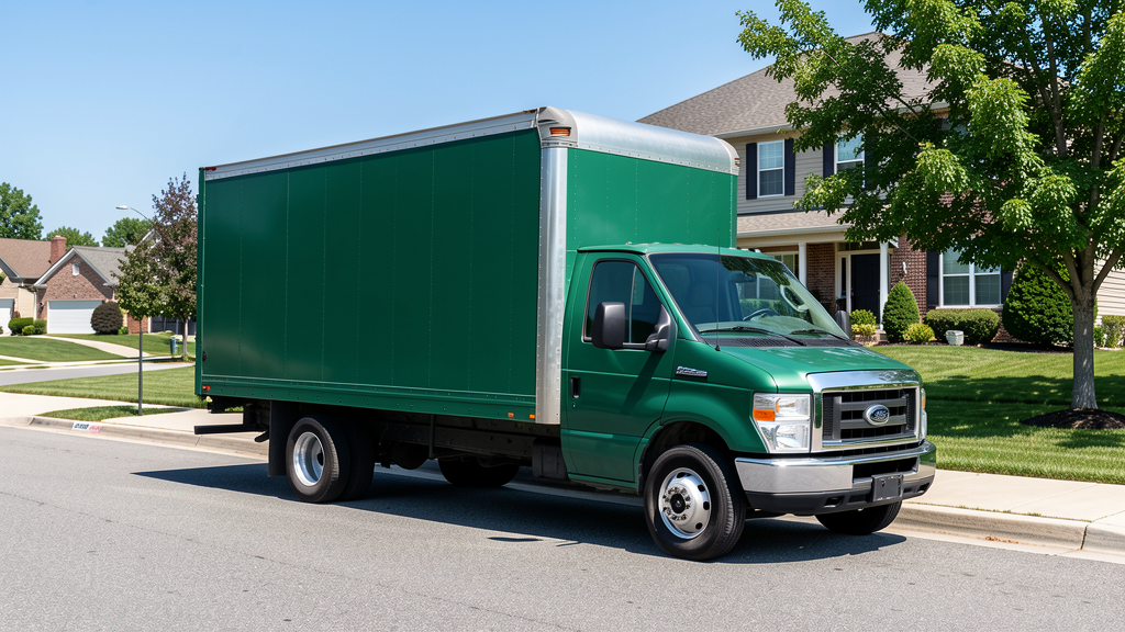 Junk removal truck serving Dayton Ohio